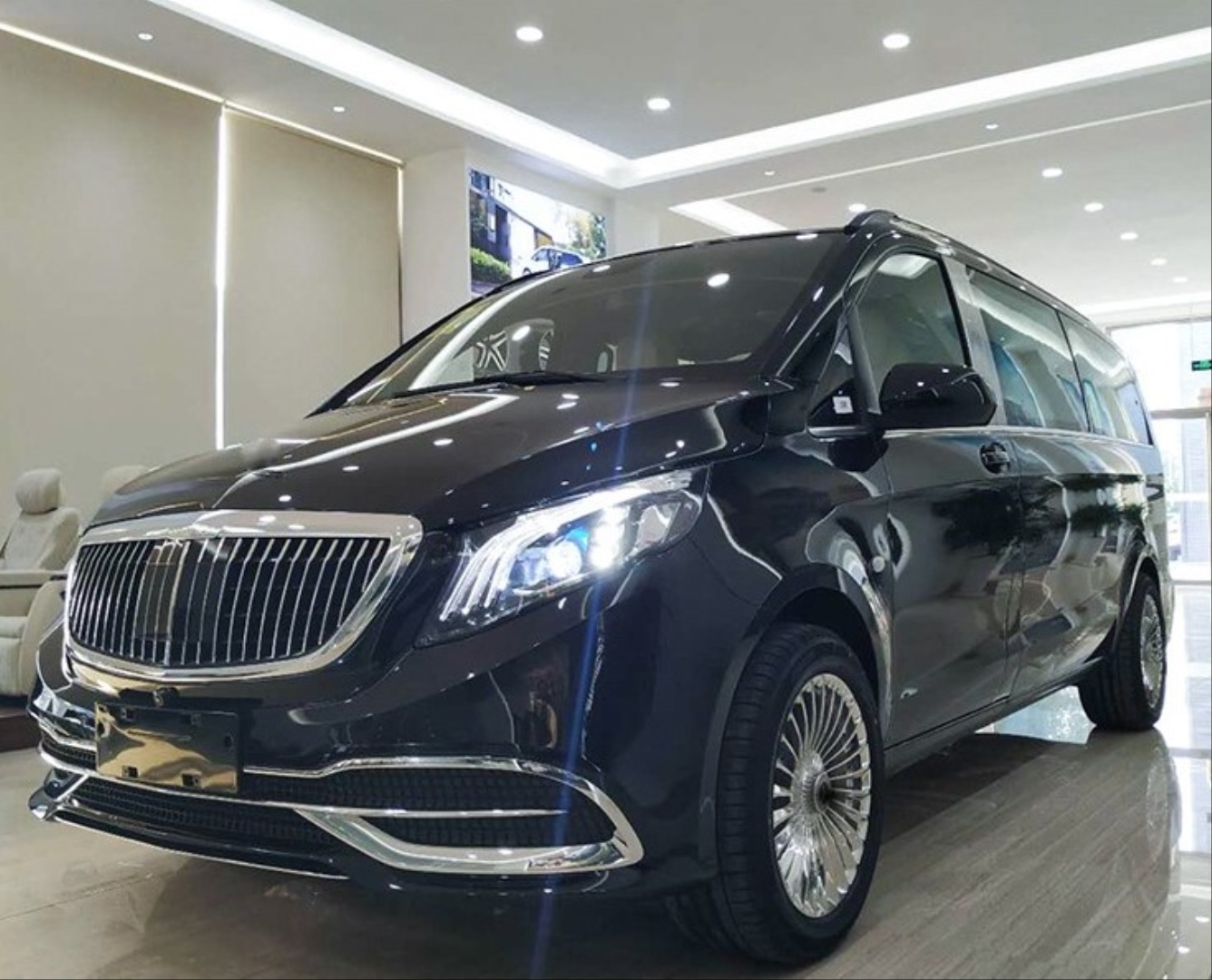 W447 VITO UYUMLU MAYBACH GÖRÜNÜM BODY KIT 2016-2023 (KAPUTSUZ VERSIYON)